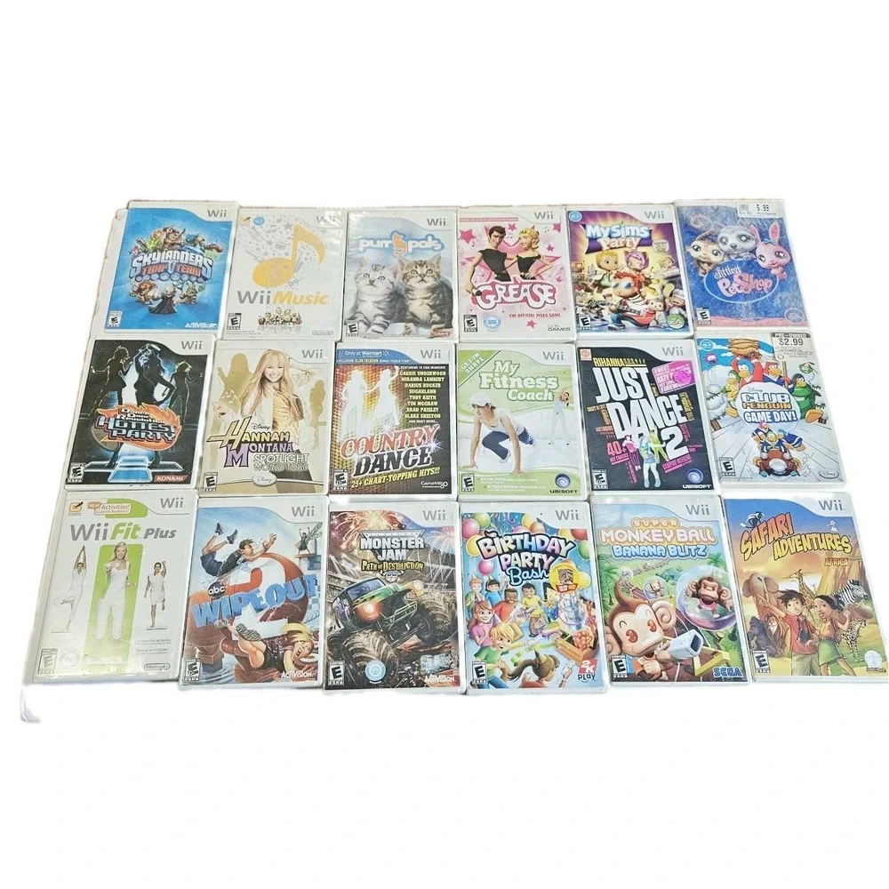 Lot of 18 Wii Games All Tested Working Most Have Manuels
